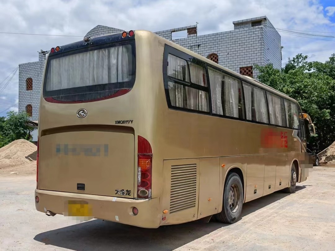 2nd Hand Bus 49 Seats Used Kinglong Bus XMQ6117 Yuchai Engine 240hp EURO 3