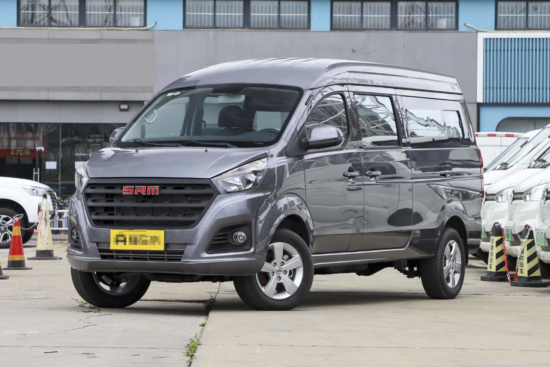 Used Mini Vans 9 Seats Chinese Brand Jinbei Hiace Gasoline Engine With A/C