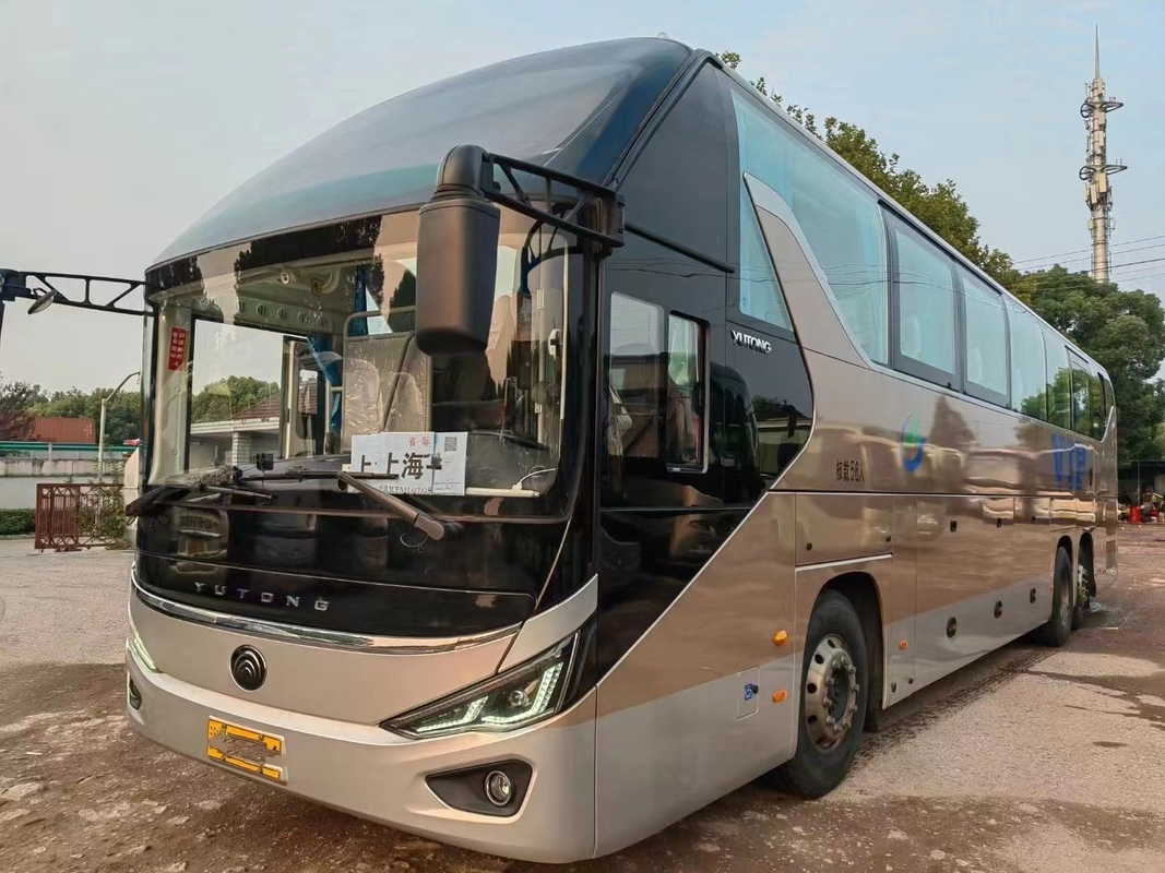 2020 Year Used Diesel Bus 56 Seats Double Door VIP Coach Bus Yutong ZK6137