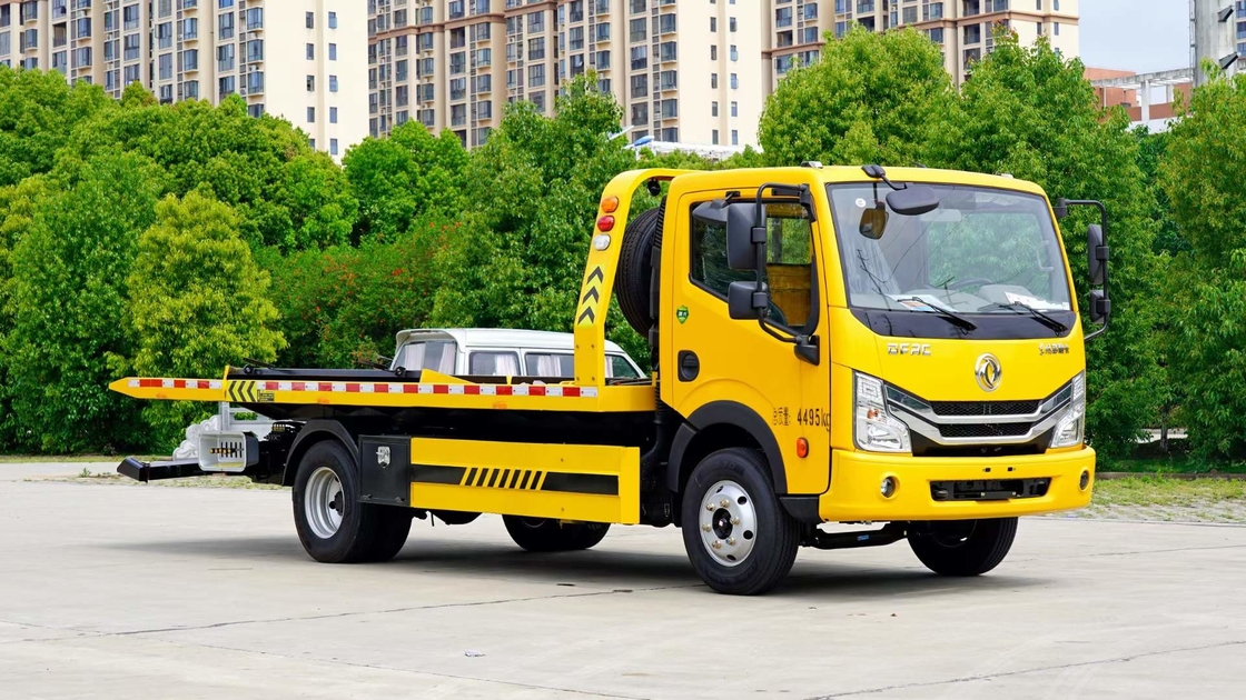 Max Towing 10 Tons Isuzu Towing Truck Wrecker 6.5 Meters Long Lhd / Rhd