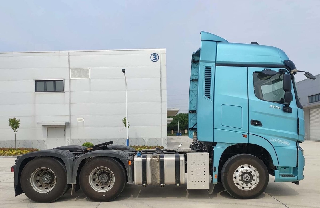 Zf Gearbox Amt 560hp Used Fuel Oil Trucks Beiben Horse Head 6*4 Drive Mode 3 Axles