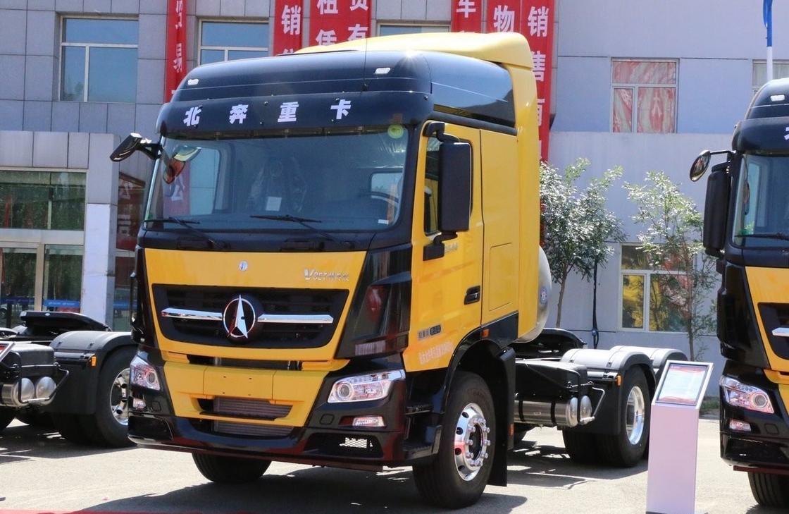LNG Weichai Engine 460hp Used Transport Trucks Beiben Tractor Horse 6x4 EURO 6