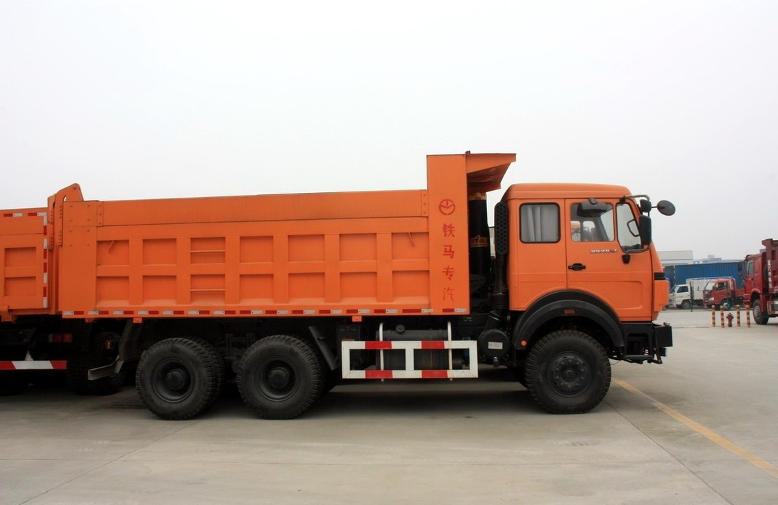 Beiben 6x4 Tipper Used Dump Truck Euro 3 Weichai Engine 290 Hp Mining Use