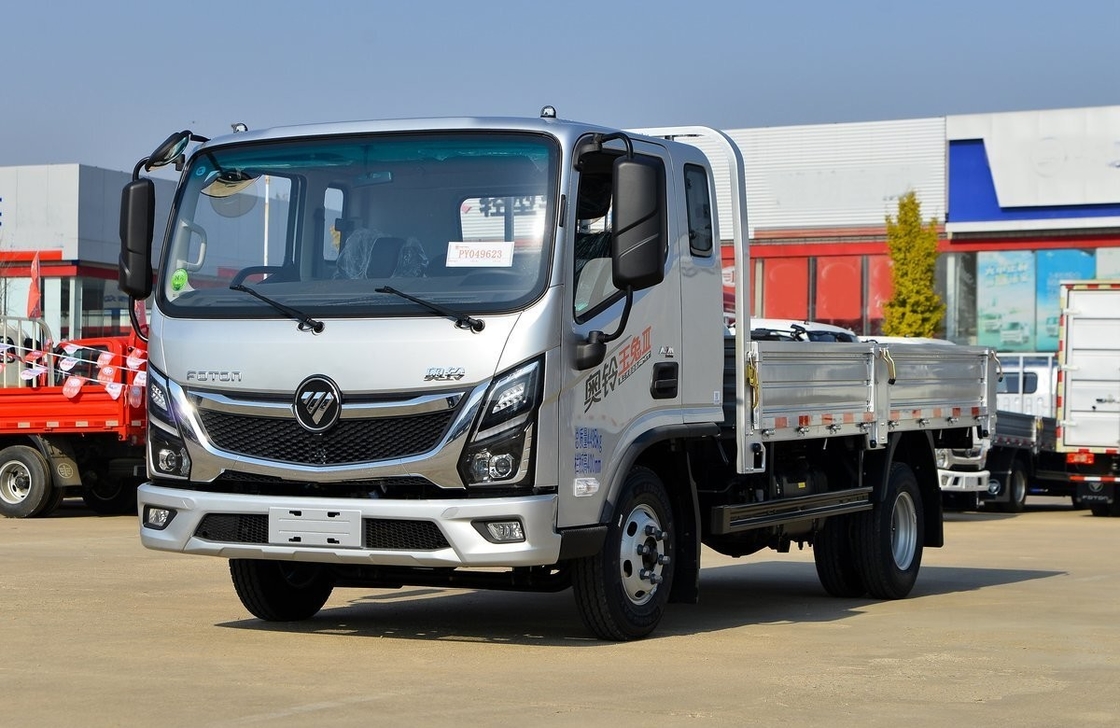 Foton Light Lorry Used Commercial Trucks 4*2 Drive Mode 158hp AMT Diesel