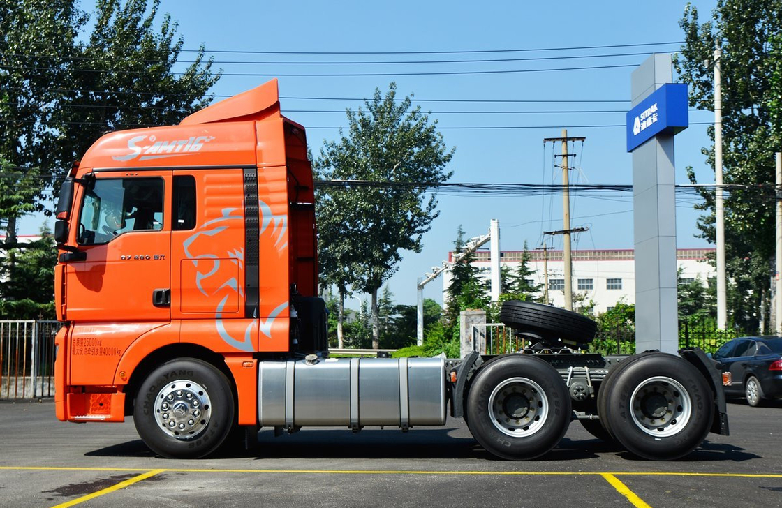 Tractor Truck 6*4 Heavy Duty Sinotruck SITRAK G7 High Roof 480hp AMT Leaf Spring