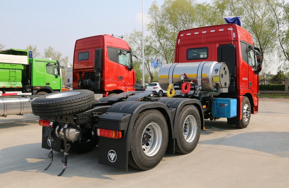 Used Tractor Truck Head LNG Engine Foton EST 460hp Fast 12 Gears Pulling 40 Tons
