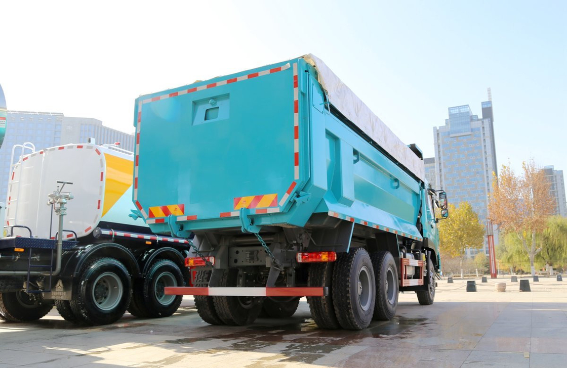Sino Mining Truck 380hp Inline Six-Cylinder 8.7 Meters Long 6*4 Steyr D78 LHD/RHD