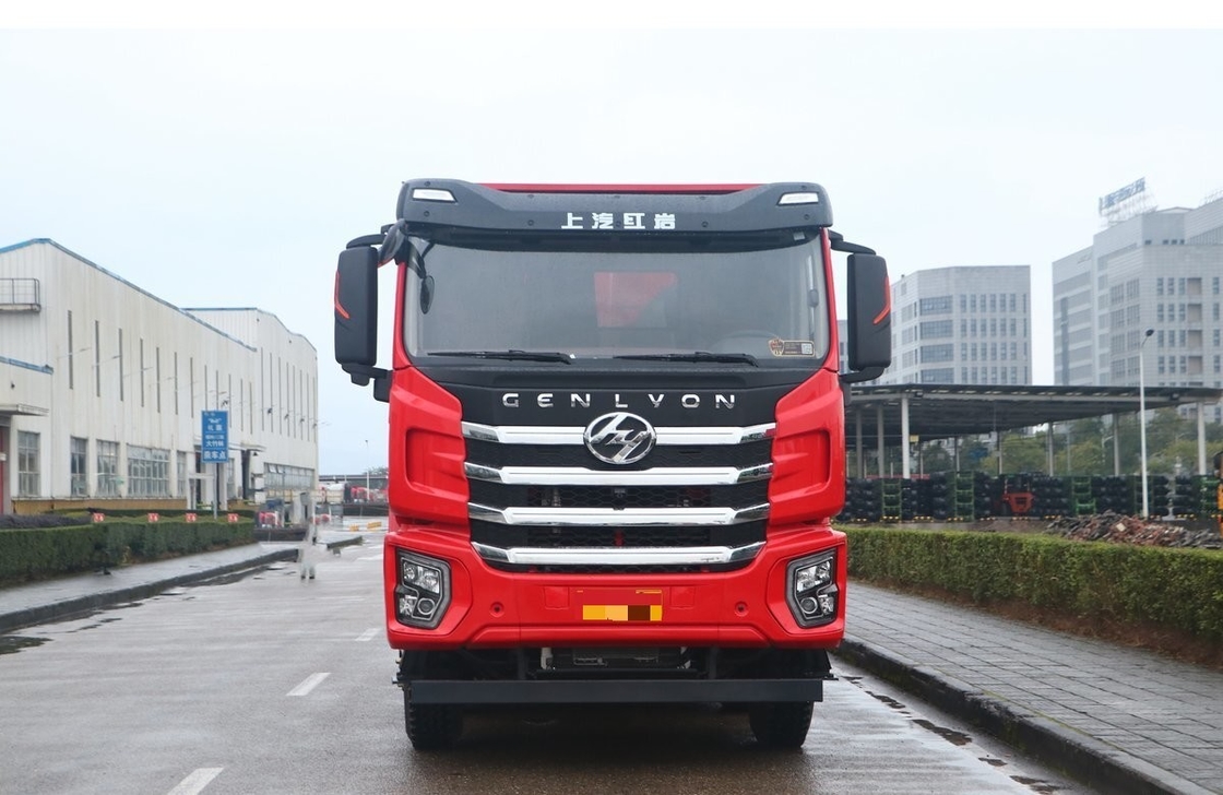 Hongyan 560hp C6 Loading 20 Tons 12 Tires Used Tipper Truck Dumper 8×4 LHD/RHD