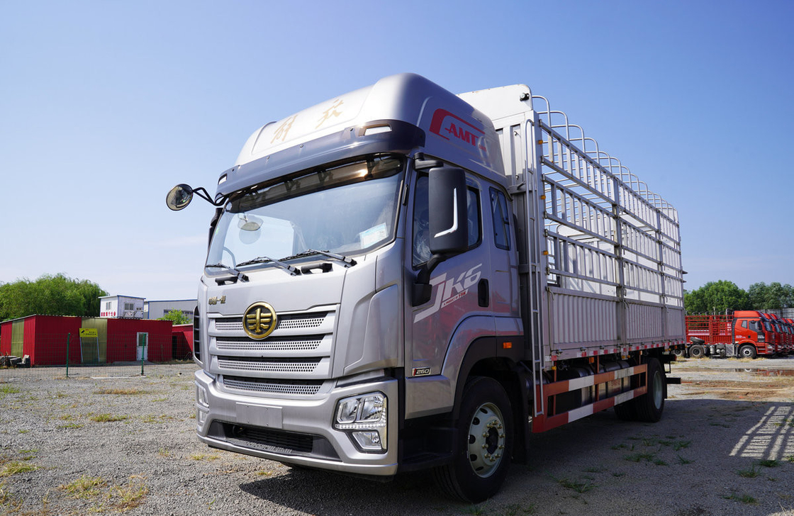 Used Light Cargo Truck Fast Gearbox AMT 4*2 Drive Mode Fence Box High Roof Cab