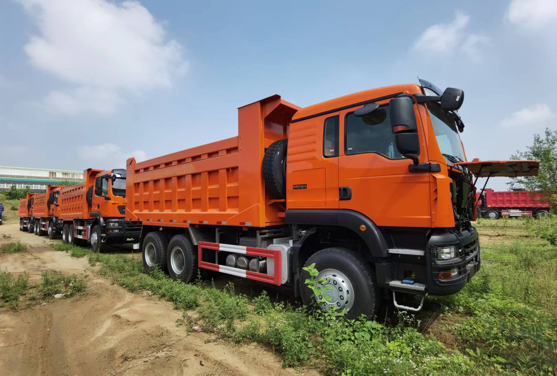 Howo Truck Euro 5 Howo 6*4 TX 336hp Brand New Front Side Hydraulic Lifting 10 tires