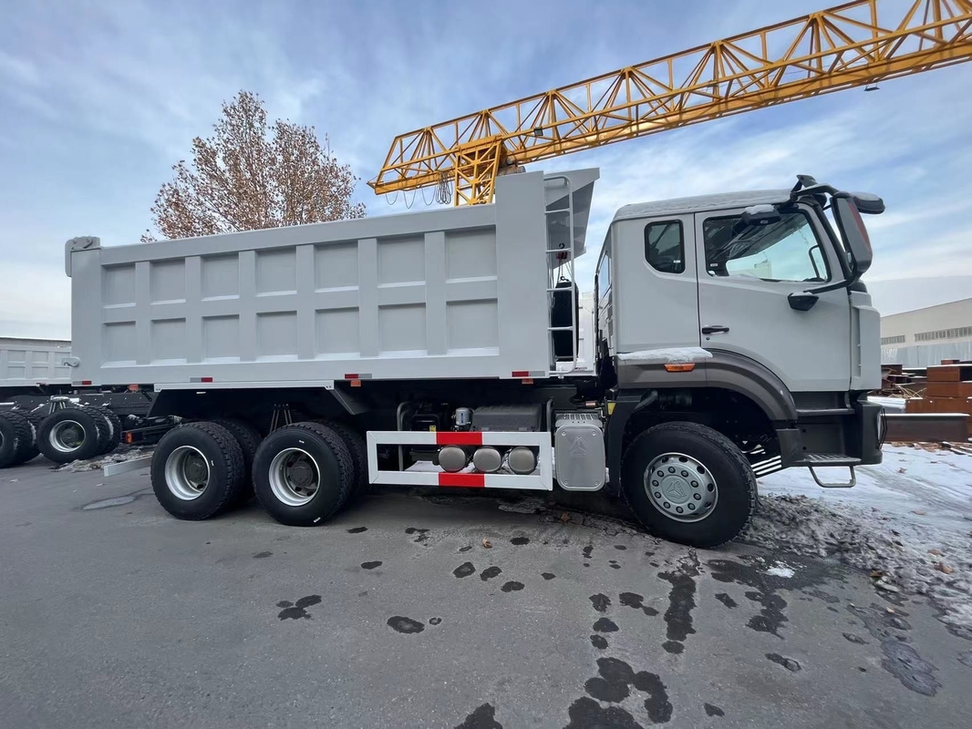Used Tipper Trucks Diesel Howo 6*4 Dumper 380hp Weichai Hohan Model 20-40 Tons Loading Euro 3
