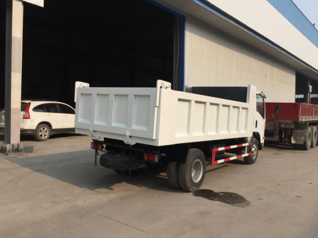 Used Tipper Trucks 4*2 Loading 10 Tons 5.2 Meters Long Box 9 Cubic Isuzu Dumper New