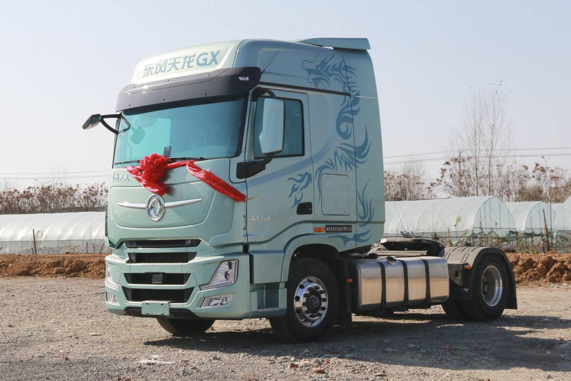 Tractor Head Truck Eaton 12th Gear Dongfeng GX 4*2 Traction Mass 35 Tons 480hp Heavy Truck