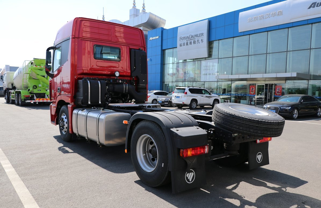 Foton Tractor Truck EST ZF Gearbox Leaf Spring 4*2 Dirve Mode 490hp Cummins Engine Euro 6