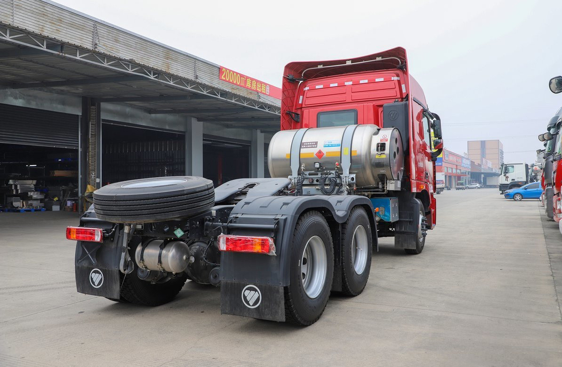Tractor Trucks Used 6*4 Foton GTL Horse Head LNG Cummins Engine 500hp Fast Gearbox