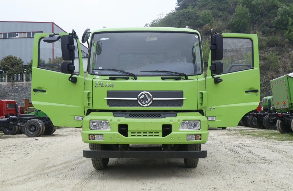 Used Small Tipper Trucks 4*2 Dongfeng Dump Truck Tianjin Single Cab Loading 10 Tons