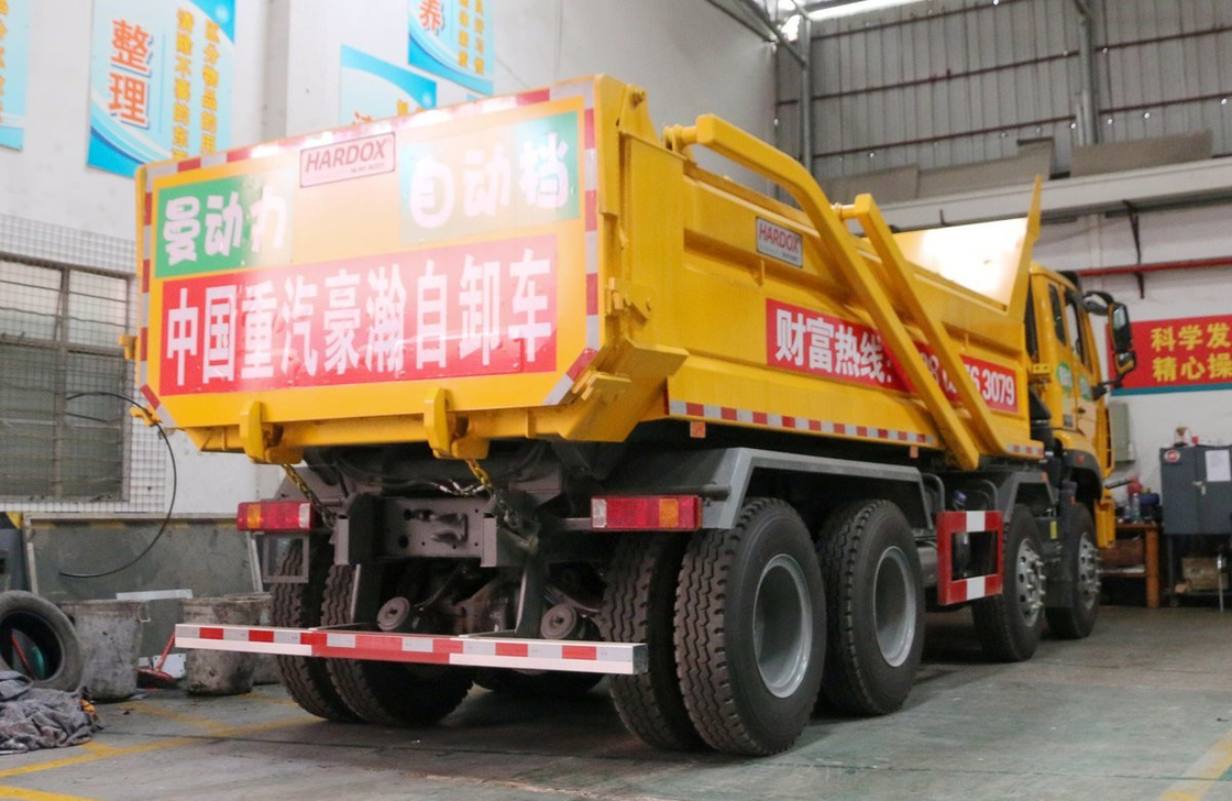 Used Howo Tipper Truck Sinotruck 8*4 Hohan 350hp Powerful Engine 12 Wheels Road Transportation
