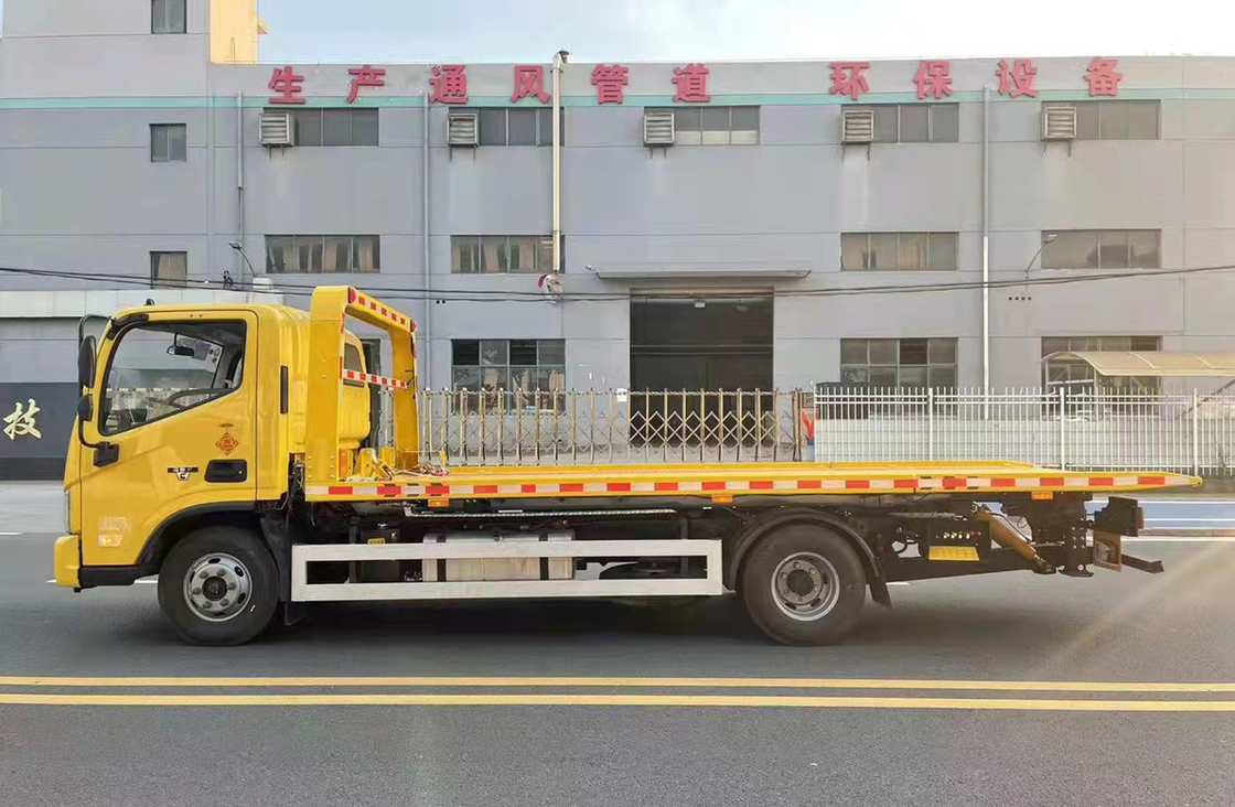 New Wrecker Truck Foton 4*2 Towing Truck 3800mm Wheelbase 3 Tons Loading Capacity