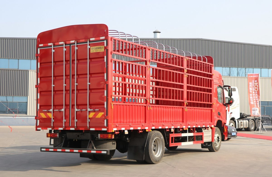 Fence Cargo Trucks Shacman M6000 4*2 Lorry Truck Weichai 245hp Engine 8 Speed Manual