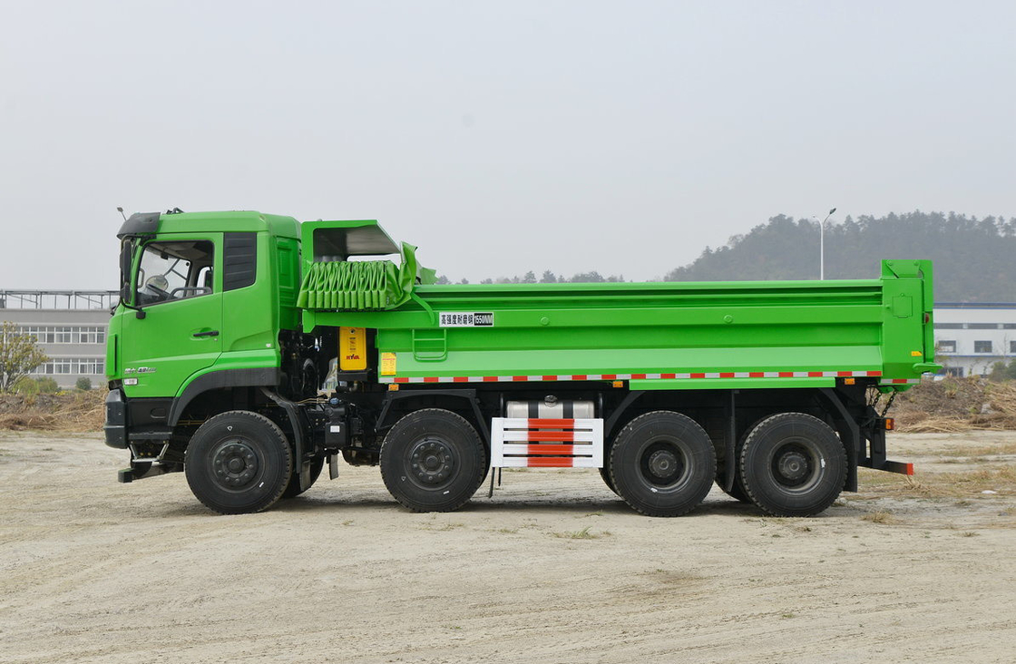 Used Donfeng Tipper Truck Tianlong Cabin 8*4 Heavy Duty 350hp Dump Truck 5.6 Meters Box