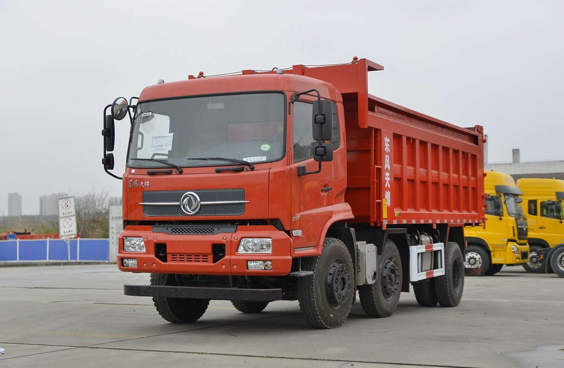 Min Dump Truck For Sale Dongfeng 6*2 Tianjin Tippper 260hp Yuchai Engine Left Hand Drive