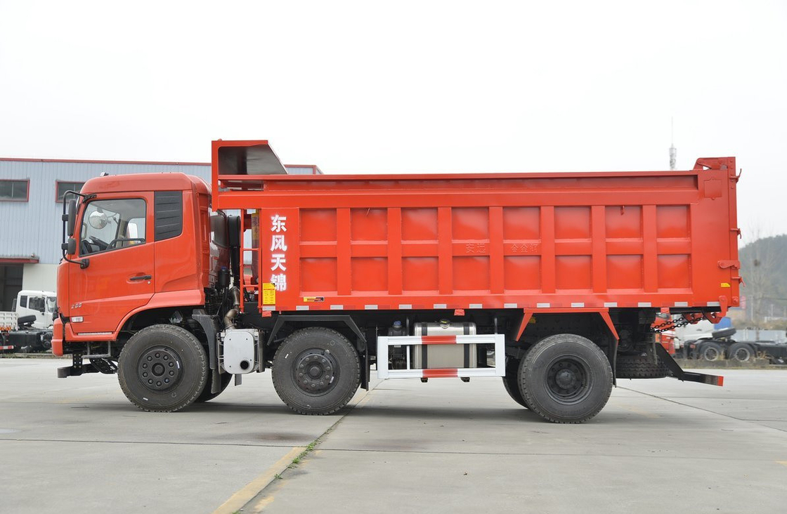 Min Dump Truck For Sale Dongfeng 6*2 Tianjin Tippper 260hp Yuchai Engine Left Hand Drive