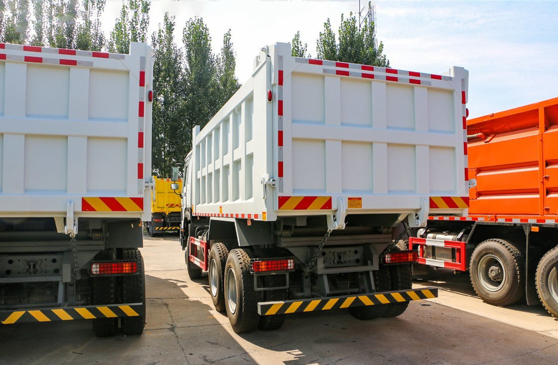 Sino Truck Used  6×4 Dump Truck Howo 371hp Euro 3 Use In Africa 6.8 Meters Long Box