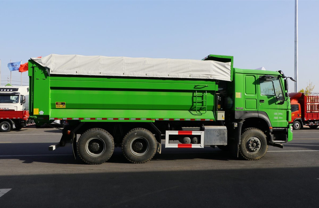Sino Truck Moteur 400 Weichai Engine 6×4 Howo Dumper Truck Leaf Spring 10 Wheels Road Transport