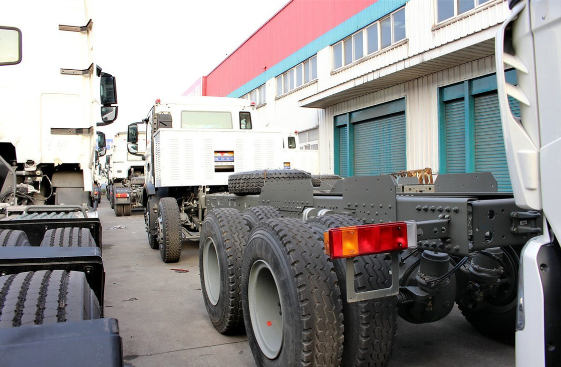 Sino Tipper Truck Howo Dumper Chassis 8×4 Single Cab 2 Seats LNG 290hp 9.2 Meters Long