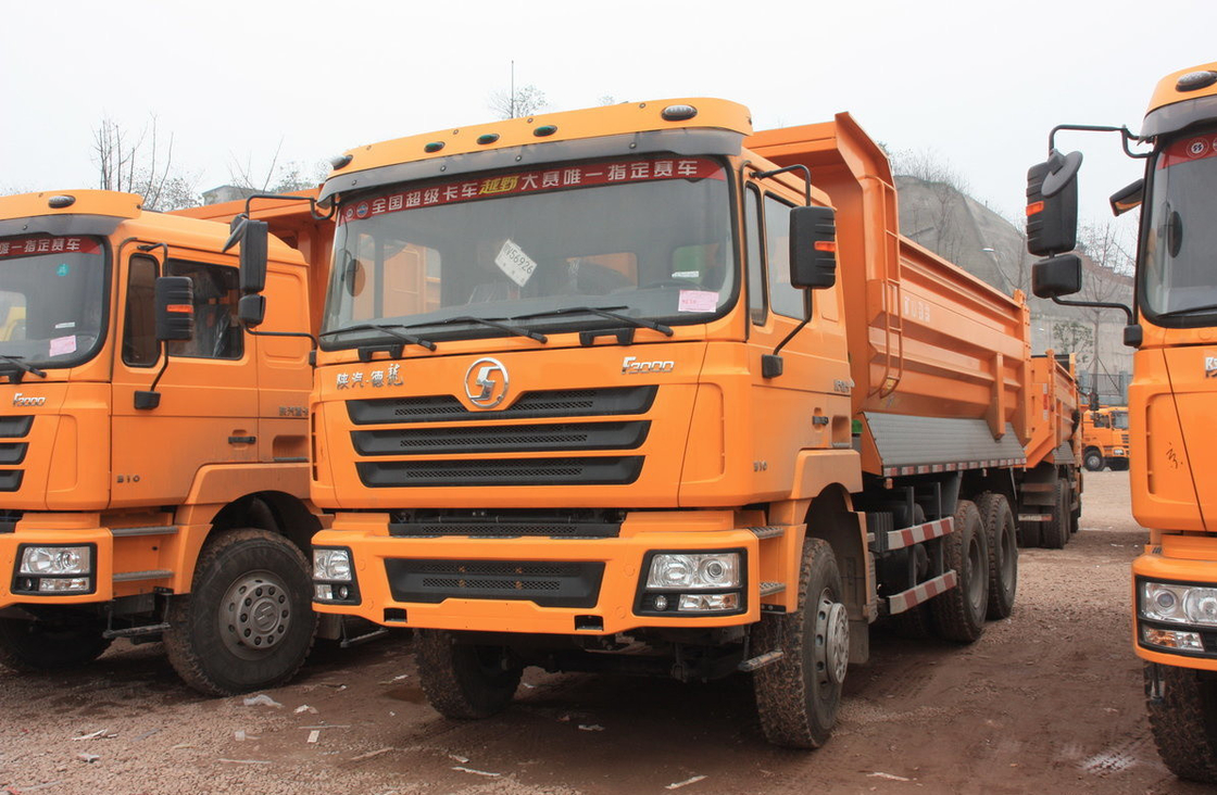 Dump Truck 6*4 Shacman F3000 Eruo 3 310hp Weichai U-Shaped Box Loading 30 Tons LHD＆RHD