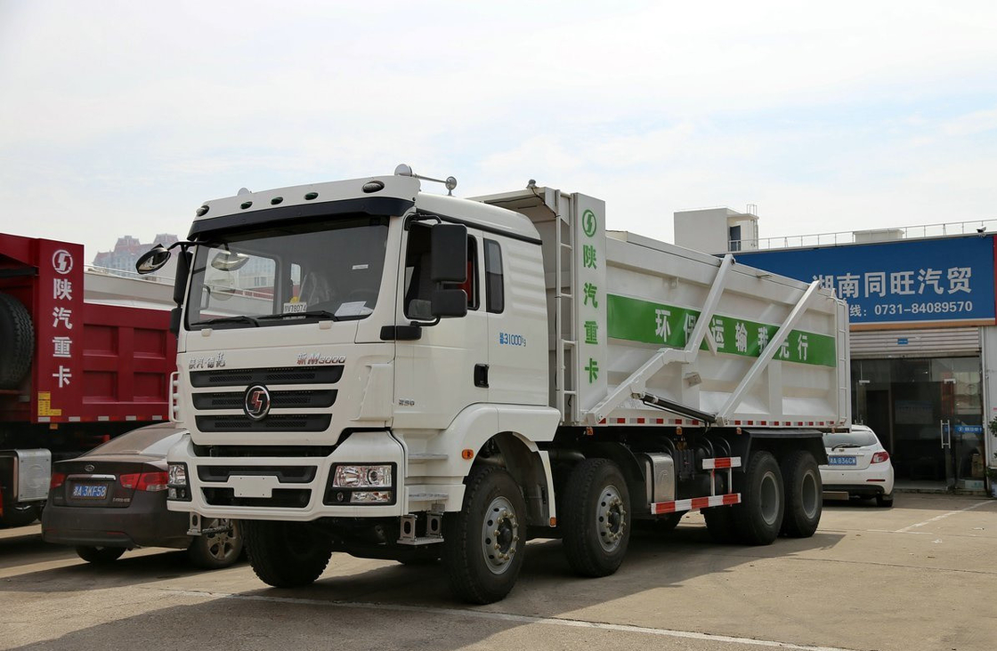 8x4 Tipper Truck Fracturing Sand Tank Truck Shacman 290hp New M3000 Euro 4 Heavy Duty