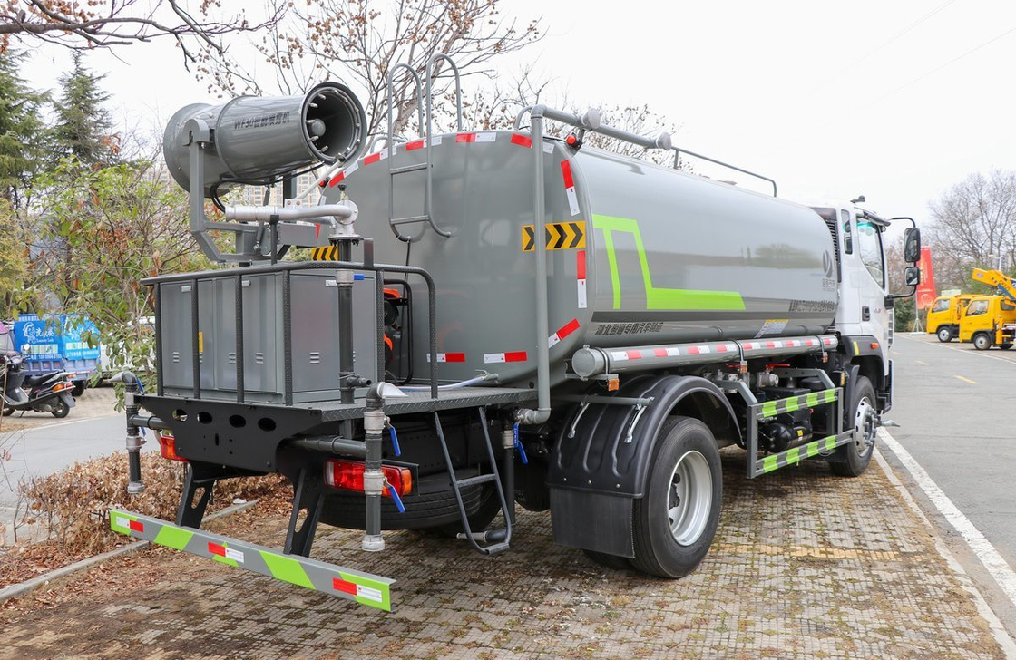 4x2 Water Sprinkler Truck Single And Half Cab Chinese Brand Foton 11.5m³ Capacity Tanker
