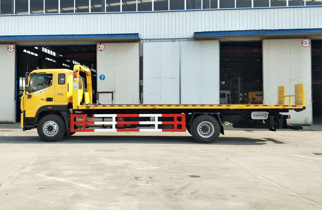 7 Ton Wrecker Truck Foton Diesel Engine 210hp Flat Bed 4*2 Drive Mode 10.5 Meters Long
