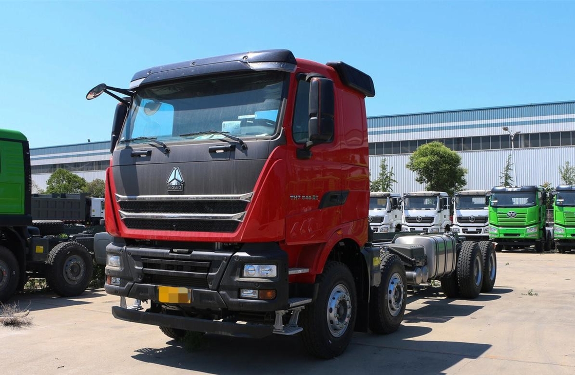 New Howo Dump Truck 40 Ton Install With 8m Box Cab Howo TH7 Tipper 540hp Sinotruck Engine
