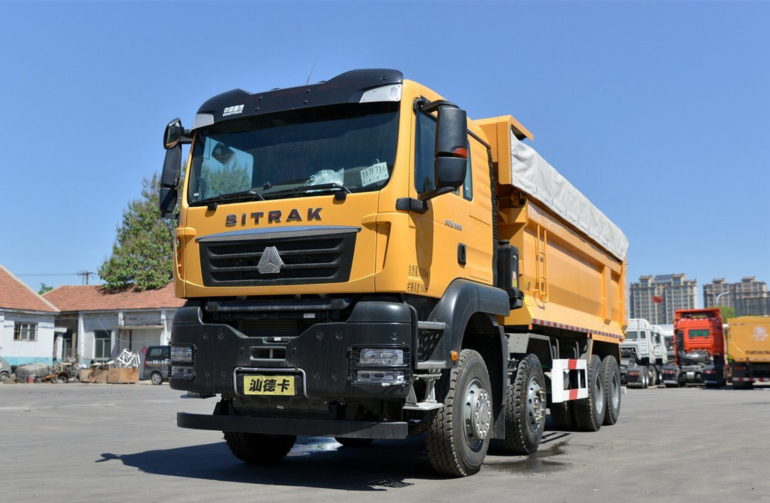 Mining Dump Truck Sinotruck 8*4 SITRAK Weichai 400hp 30-50 Tons Payload 12 Wheels LHD/RHD