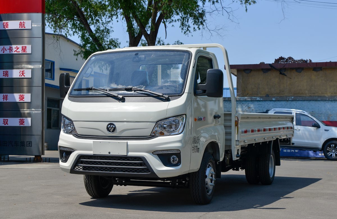 Truck Bed Storage Boxes Foton 4*2 Loading 2 Tons Single Axle Agricultural Products Transportation