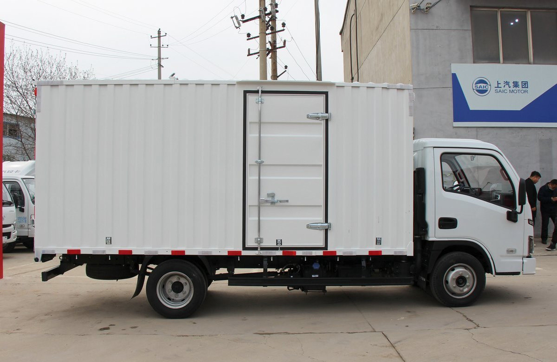 Van Cargo Truck SAIC Mini Truck 13.5m³ Box Single Cab Leaf Spring Diesel Engine For Africa