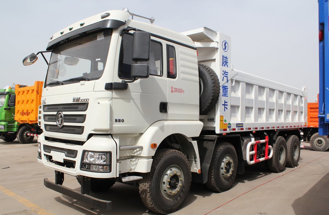 Quarry Dump Truck For Sale 8*4 Shacman Tipper M3000 Loading 30 Tons Highway Transport