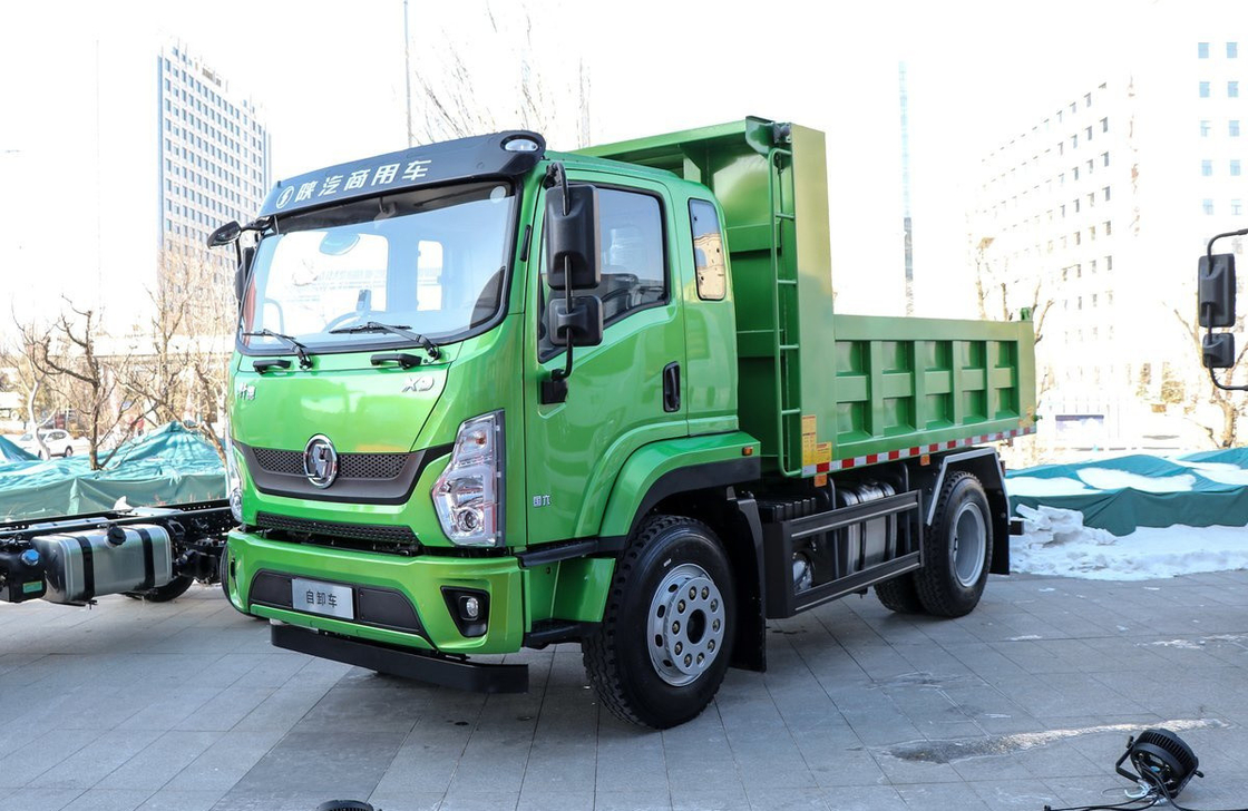 8 Ton Small Dump Truck For Sale Shacman Tipper 3.75 Meters Box Single Axle 200L Oil Tanker