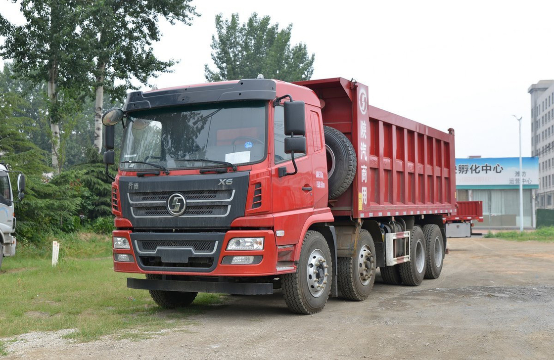Tipper Truck Dumper China Truck Shacman X6 Weichai 270hp Heavy Duty 8*4 Front Lifting