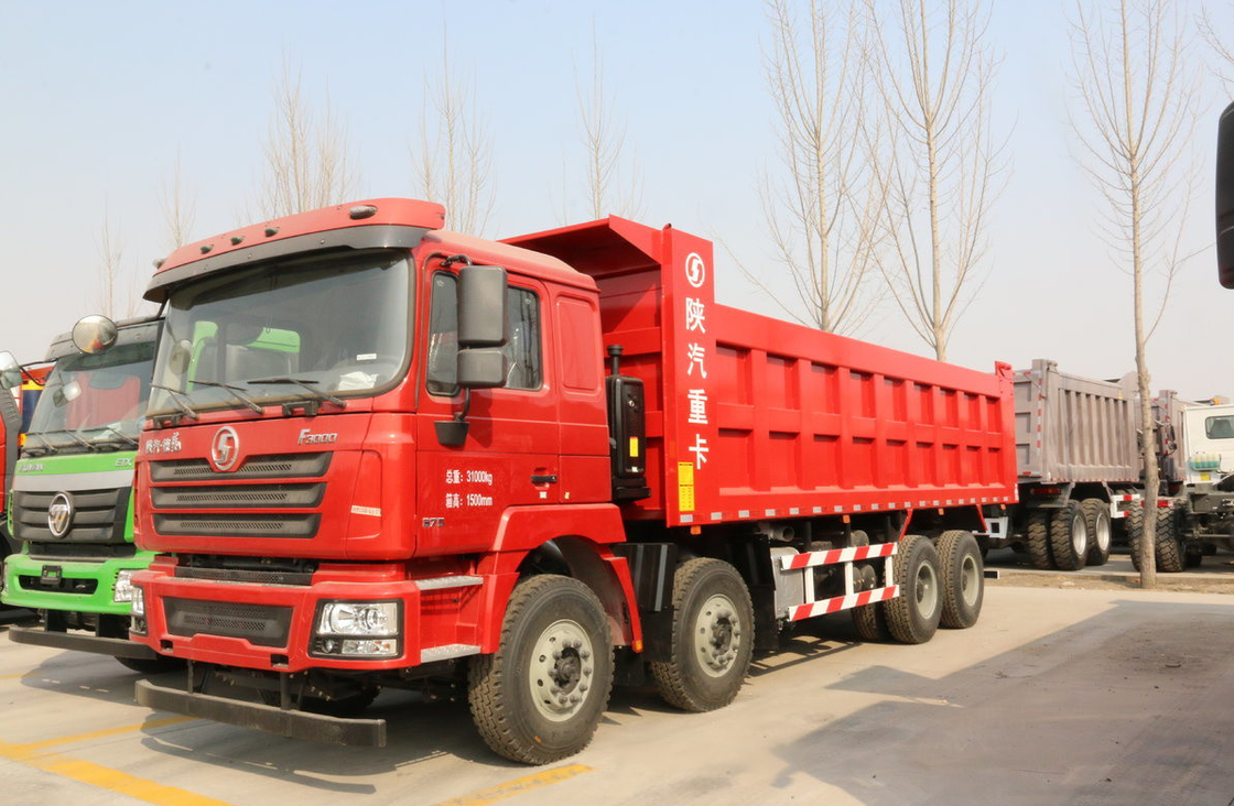 Used Tipper Trucks For 375HP Weichai Shacman F3000 Dumper 90% New With Good Maintain