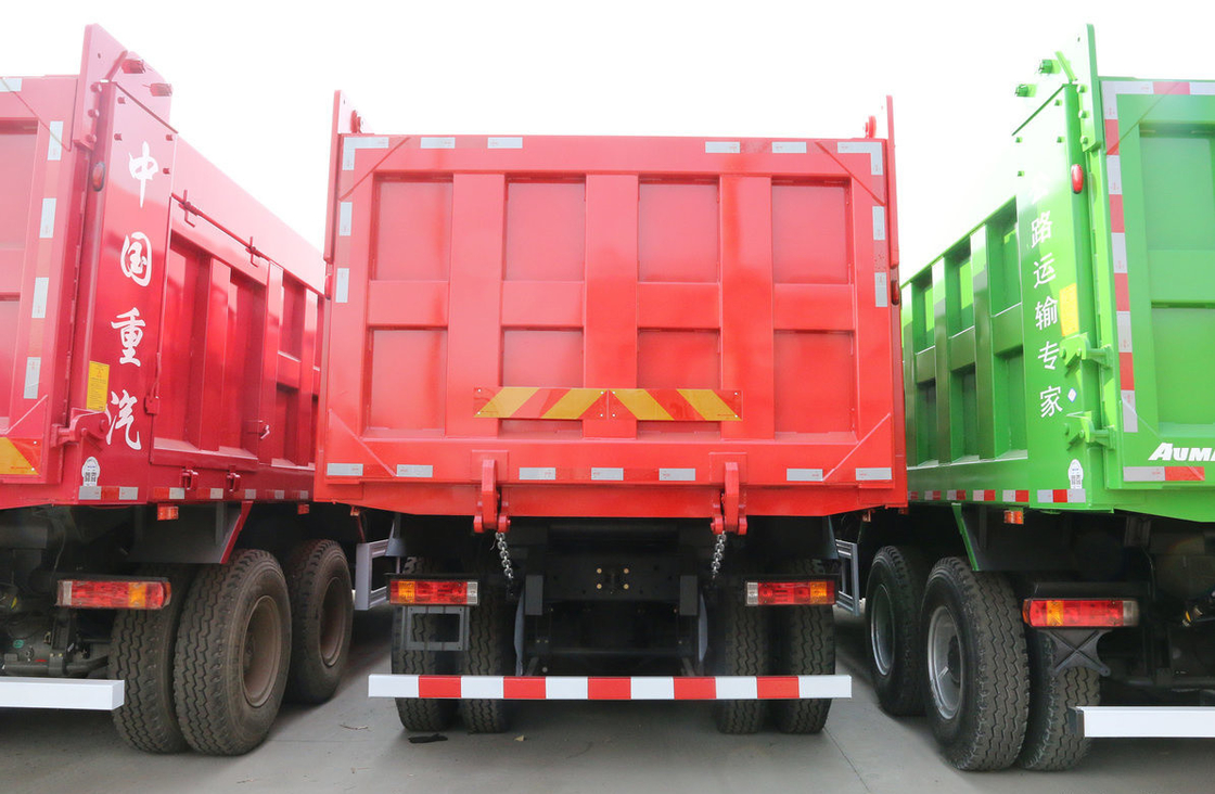 Used Tipper Trucks For 375HP Weichai Shacman F3000 Dumper 90% New With Good Maintain