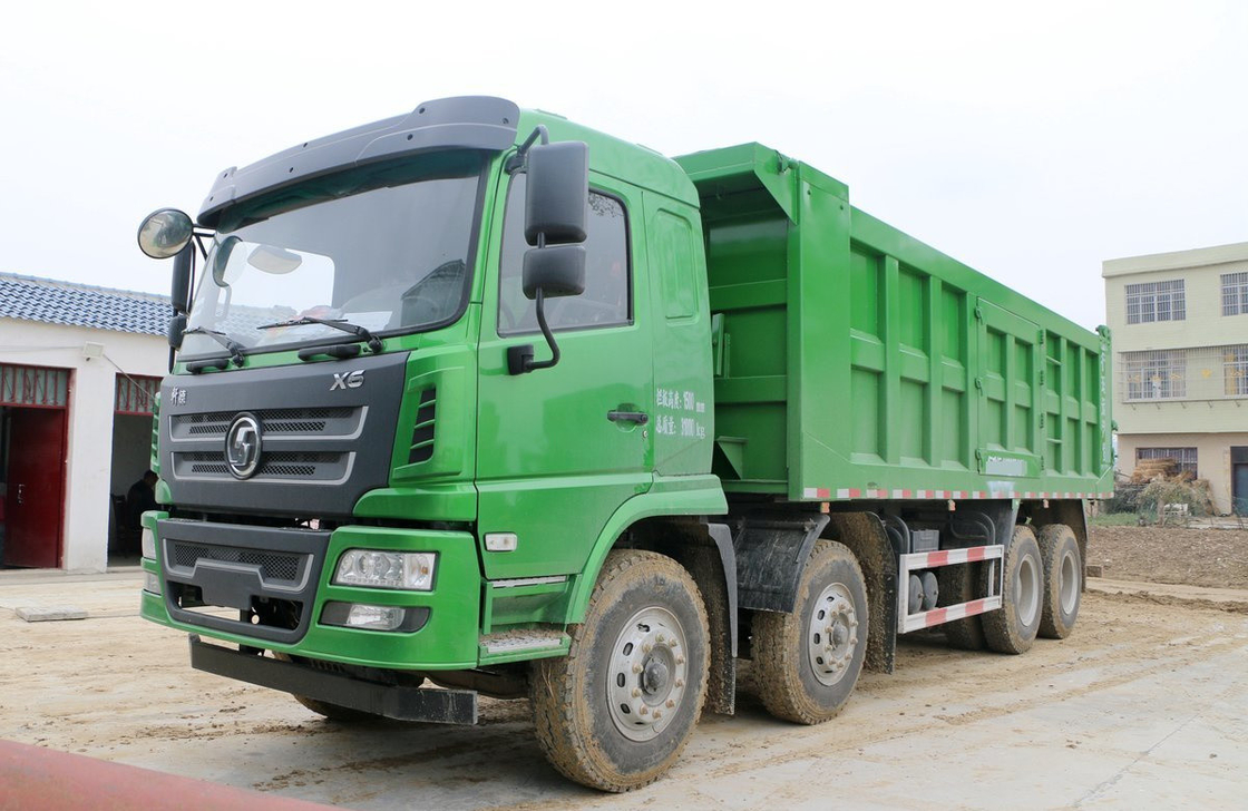 Shacman Used Tipper Trucks X6 Heavy Duty 8*4 Dumper 300hp Payload 30-50 Tons LHD/RHD