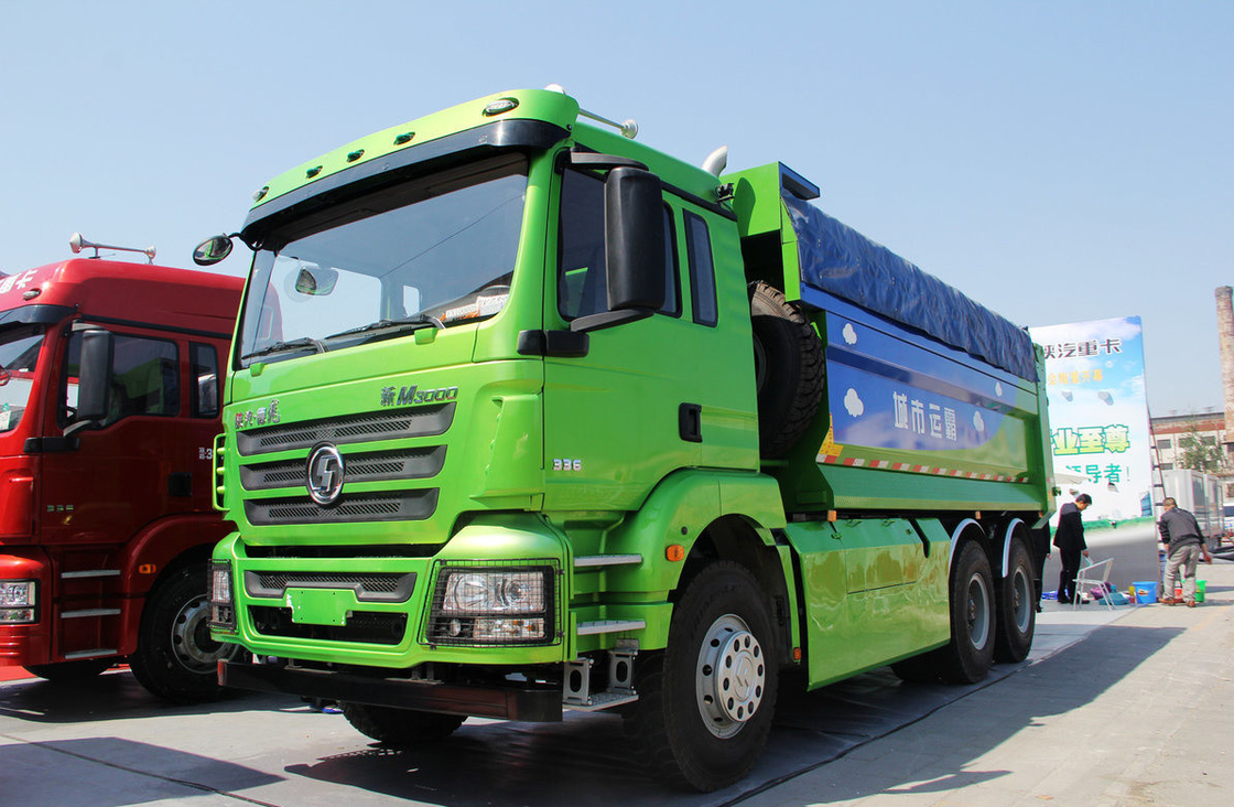 Quarry Dump Truck For Sale Shacman 6*4 Diesel And LNG Hybrid Tipper China Truck 336hp