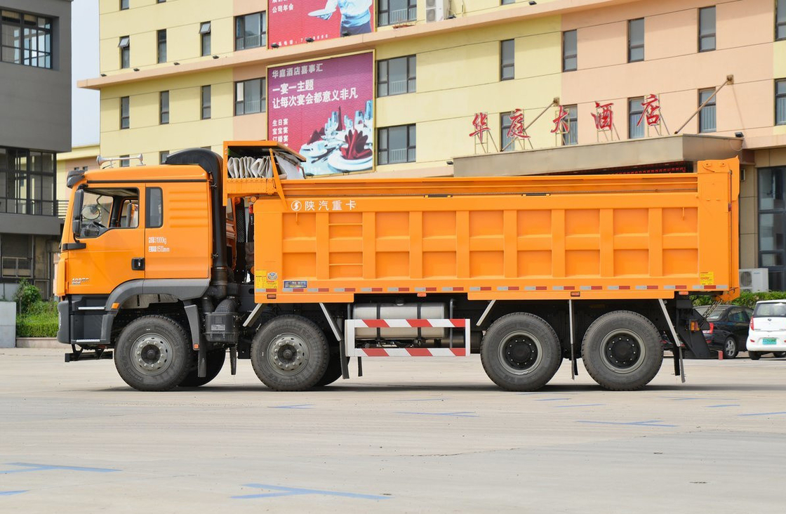 Shacman 8*4 Used 40 Ton Dump Truck For M3000 Highway Transport 12 Tires FAST Gearbox