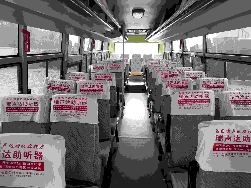 National Express Bus High Efficiency Used Yutong Coach Bus 35 Seats 2+2 Layout