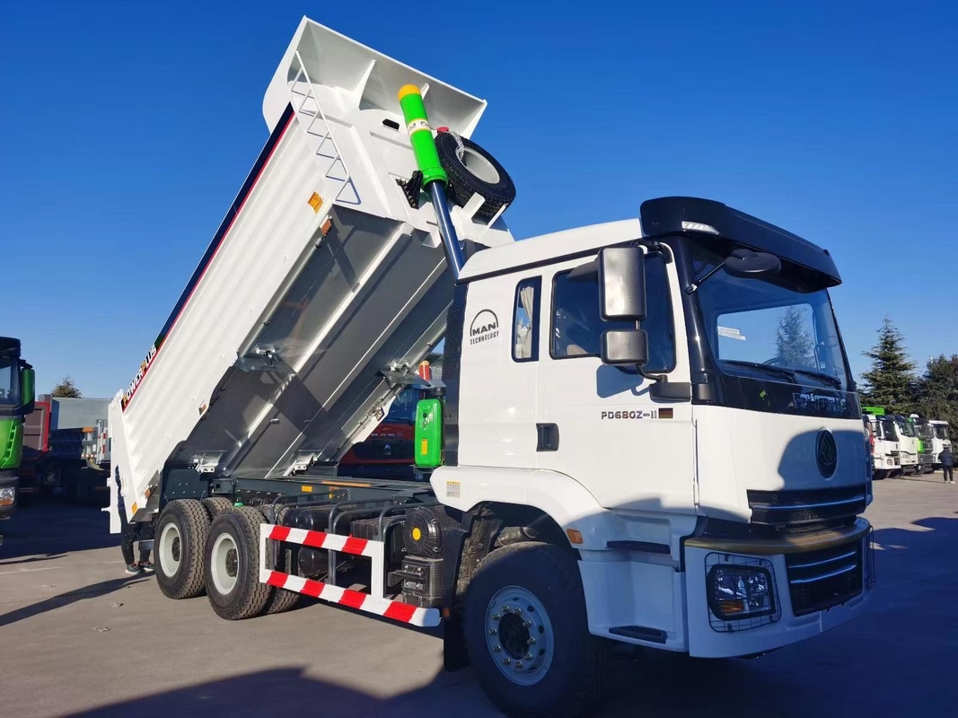 Used Tipper Trucks Shacman E3 Dump Truck 2024 Year Cummins Engine 385hp Use In Africa
