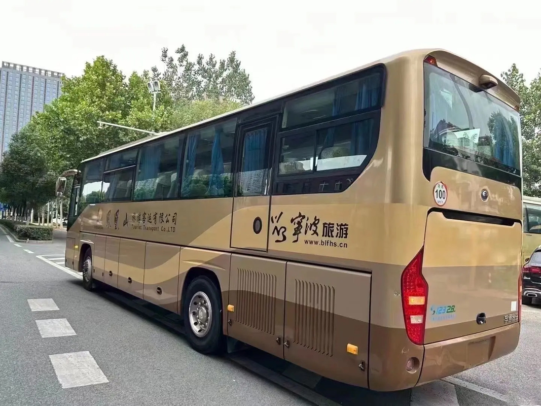 ZK6119 Yutong Used Passenger Bus / 53-Seat Double Door Left-Hand Drive Luxury Bus