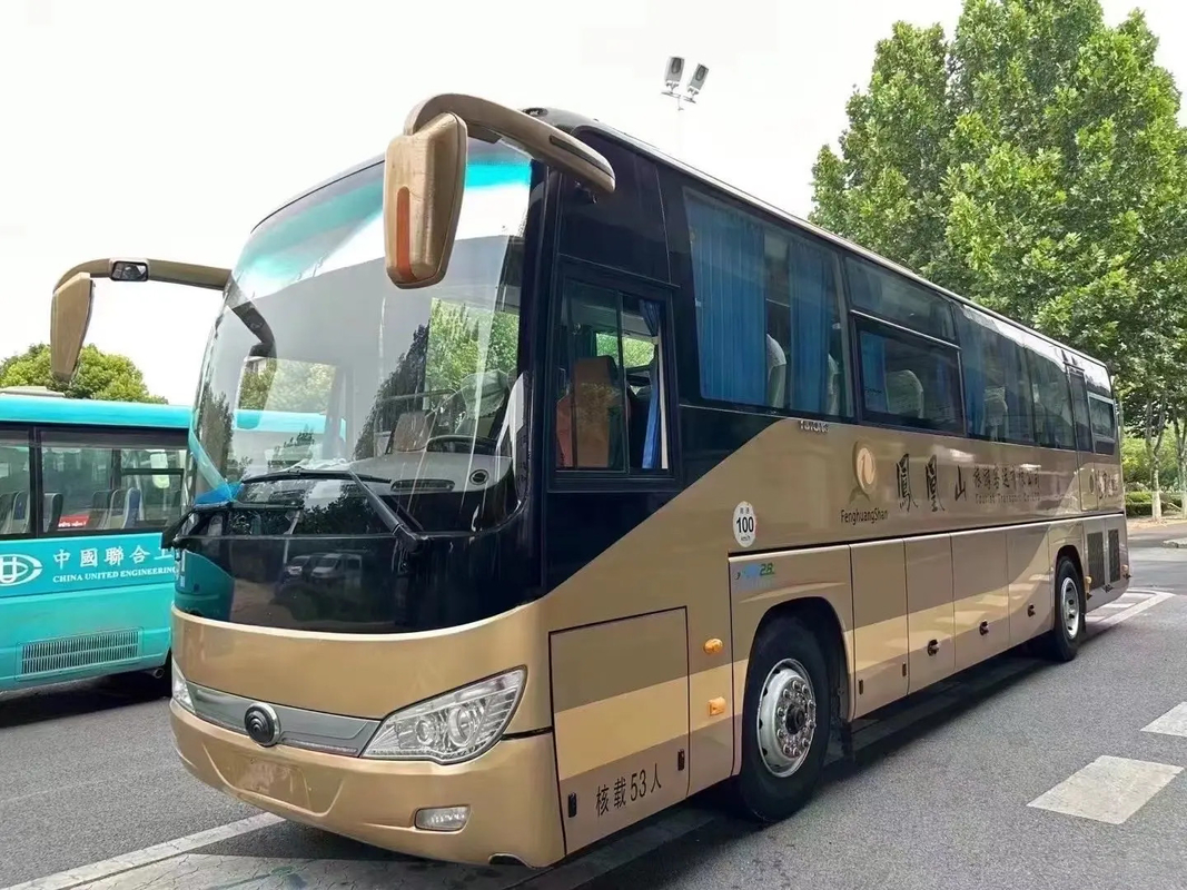 ZK6119 Yutong Used Passenger Bus / 53-Seat Double Door Left-Hand Drive Luxury Bus