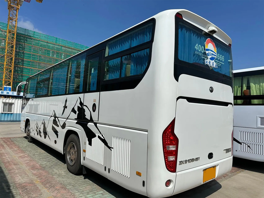 ZK6109 Yutong Used Passenger Bus / 49 Seat Left-Hand Drive National V Luxury Bus